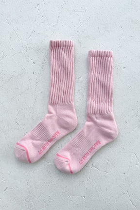 Ballet Socks in Ballet Pink