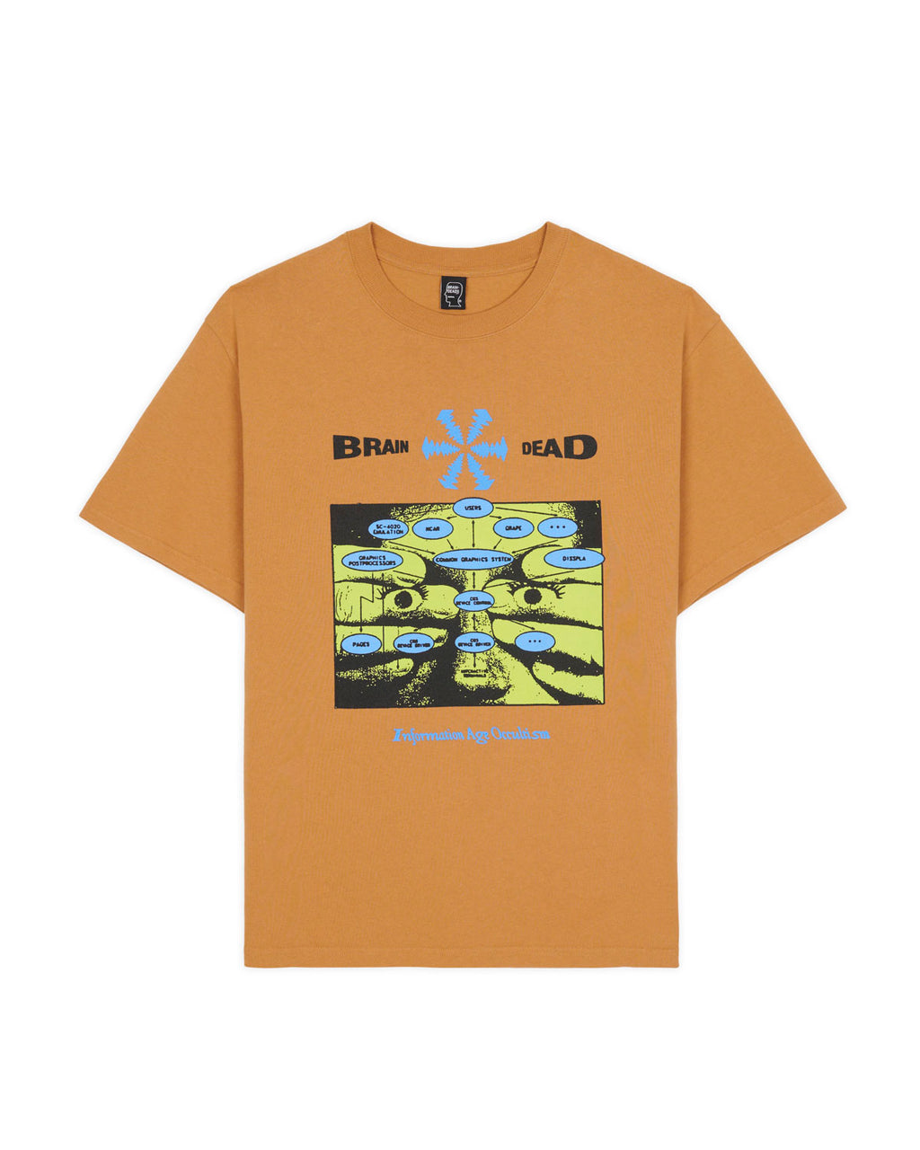 Information Age Occultism T-Shirt in Cumin