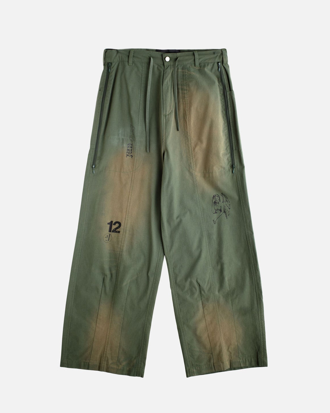 Sketches Ballon Pant in Green