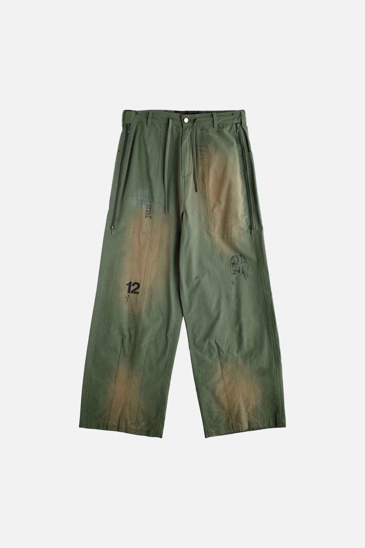 Sketches Ballon Pant in Green