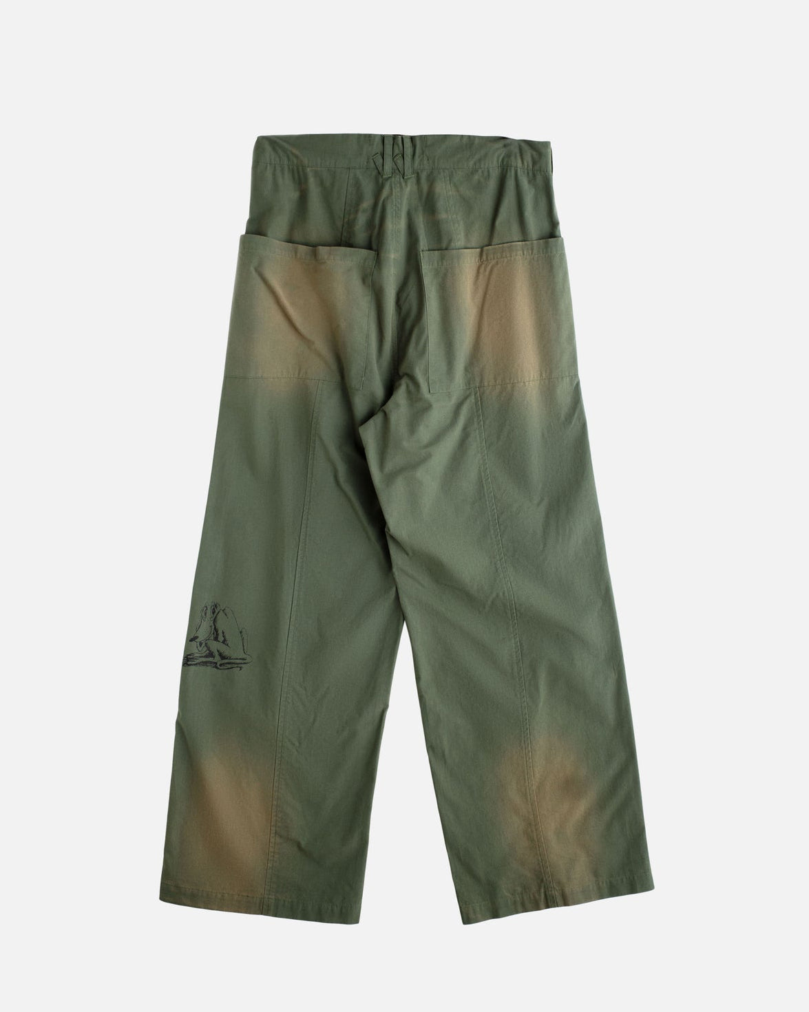 Sketches Ballon Pant in Green