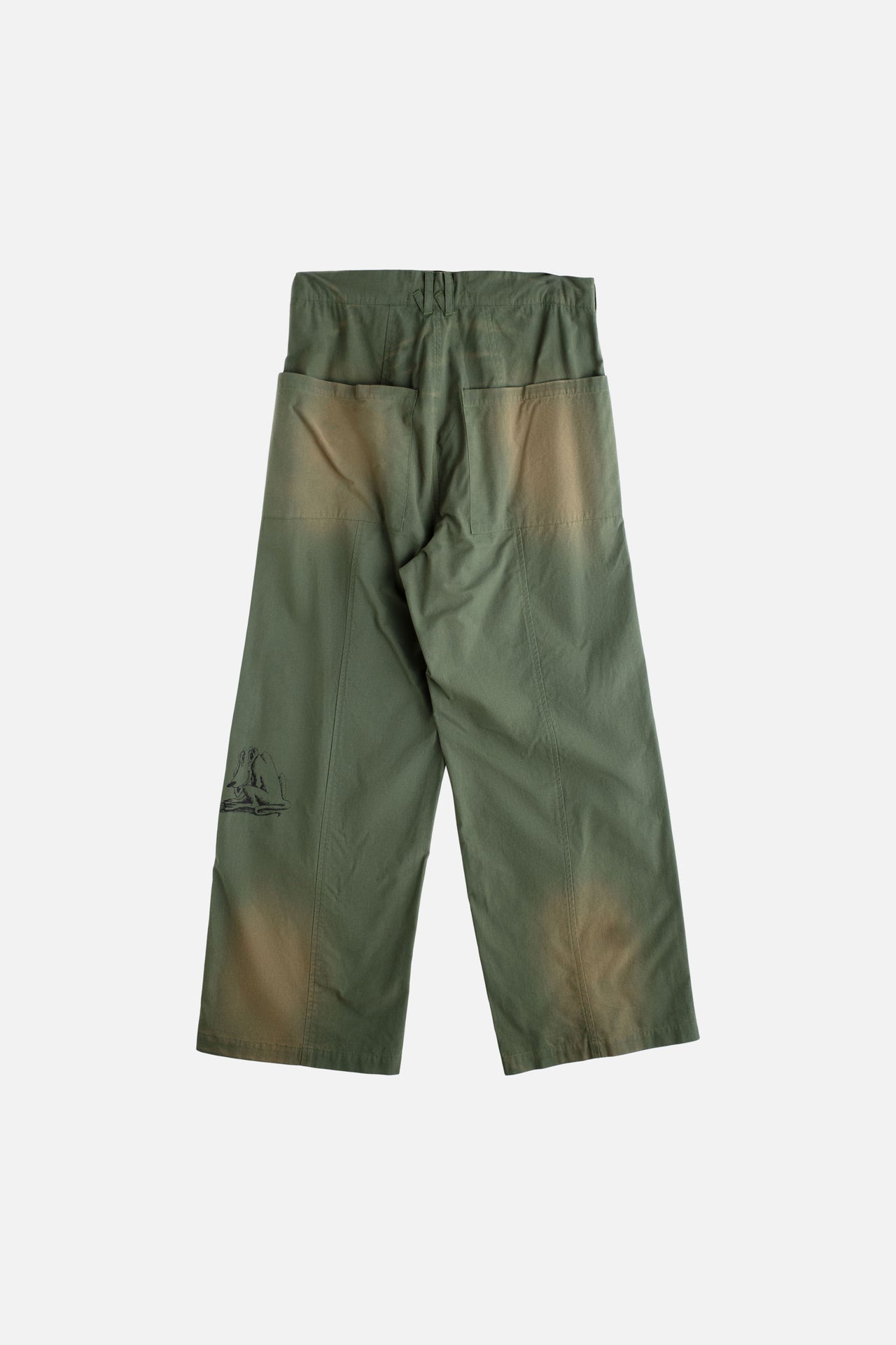 Sketches Ballon Pant in Green