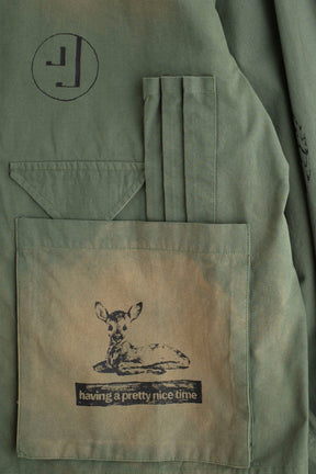 Sketches Field Jacket in Green