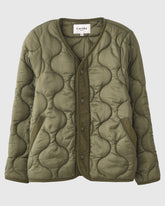Corridor Quilted Liner Jacket in Army