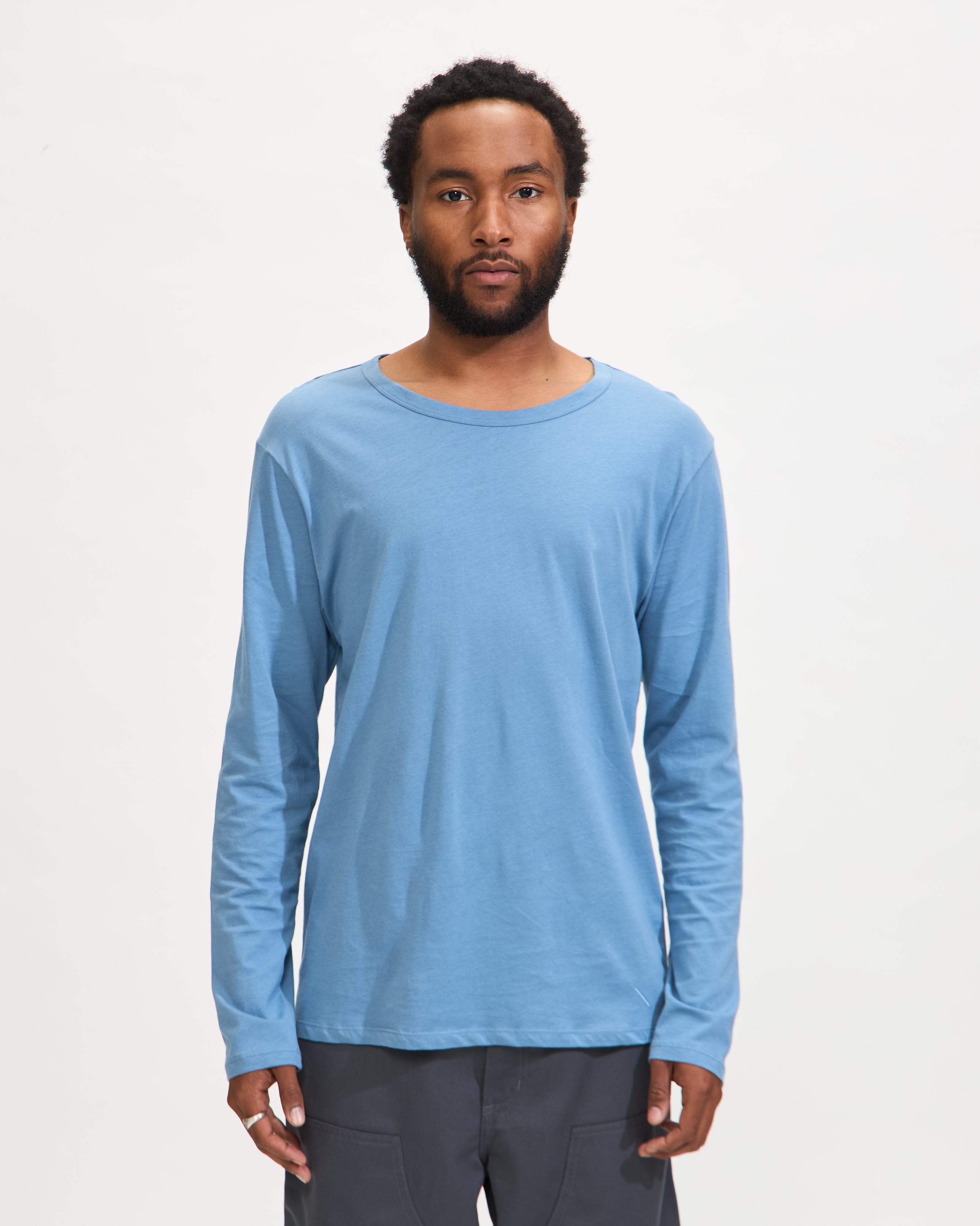 【関税込み】Saturdays NYC ブルー Mulberry トラウザーズ Llonald-08052024-Homme13371.