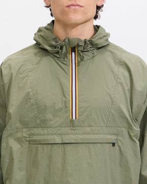 K-Way Le Vrai 4.0 Glodi Ultralight in Green Lichen Homme Essentials 