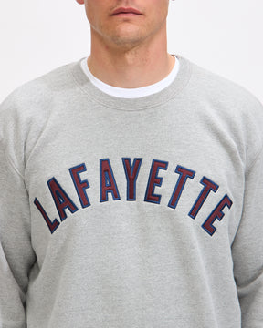 Lafayette Crewneck in Heather Grey Homme Essentials 