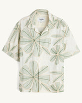 Linen Applique S/S in Natural