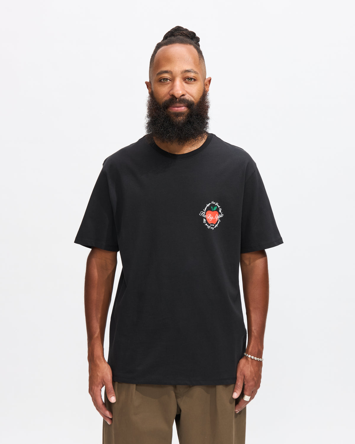 The Big Apple Standard SS Tee in Black