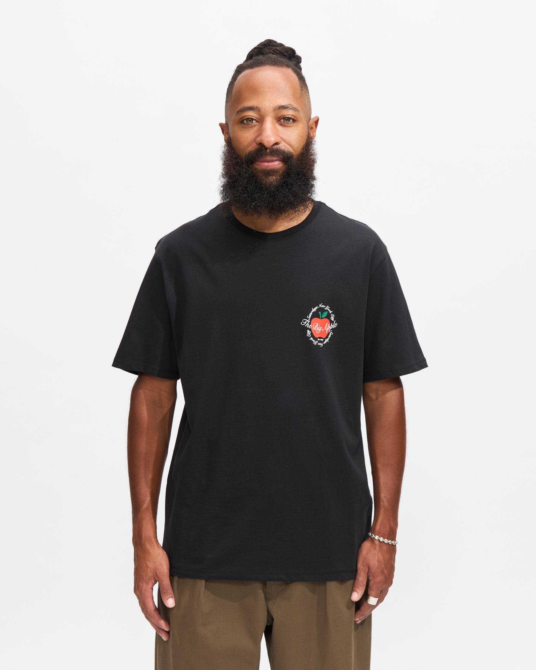 The Big Apple Standard SS Tee in Black