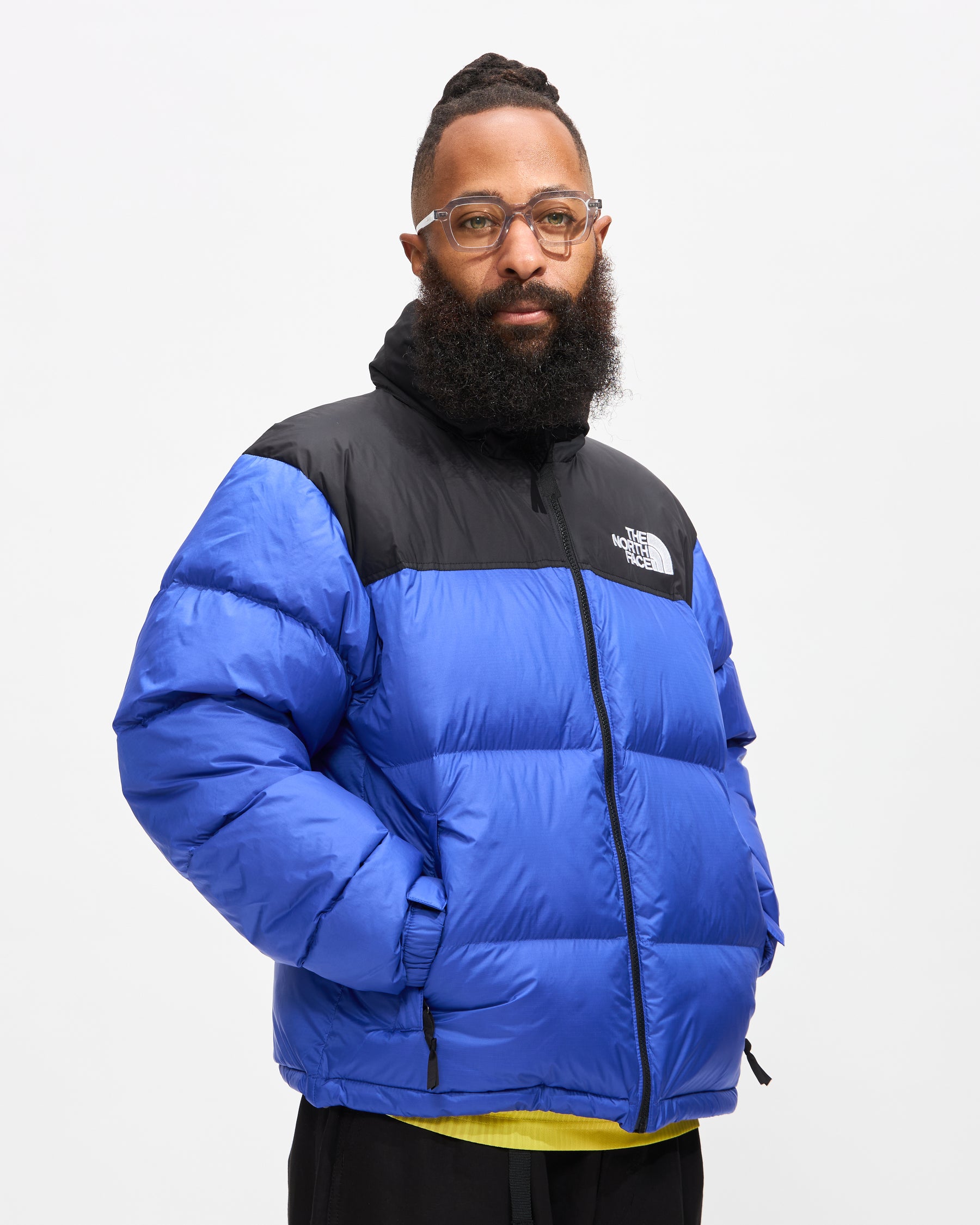 1996 Retro Nuptse Jacket in TNF Blue