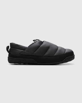 Nuptse Mules in Asphalt Grey / TNF Black