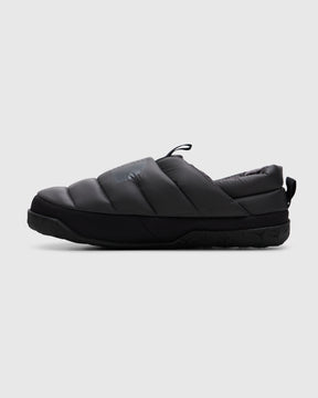 Nuptse Mules in Asphalt Grey / TNF Black