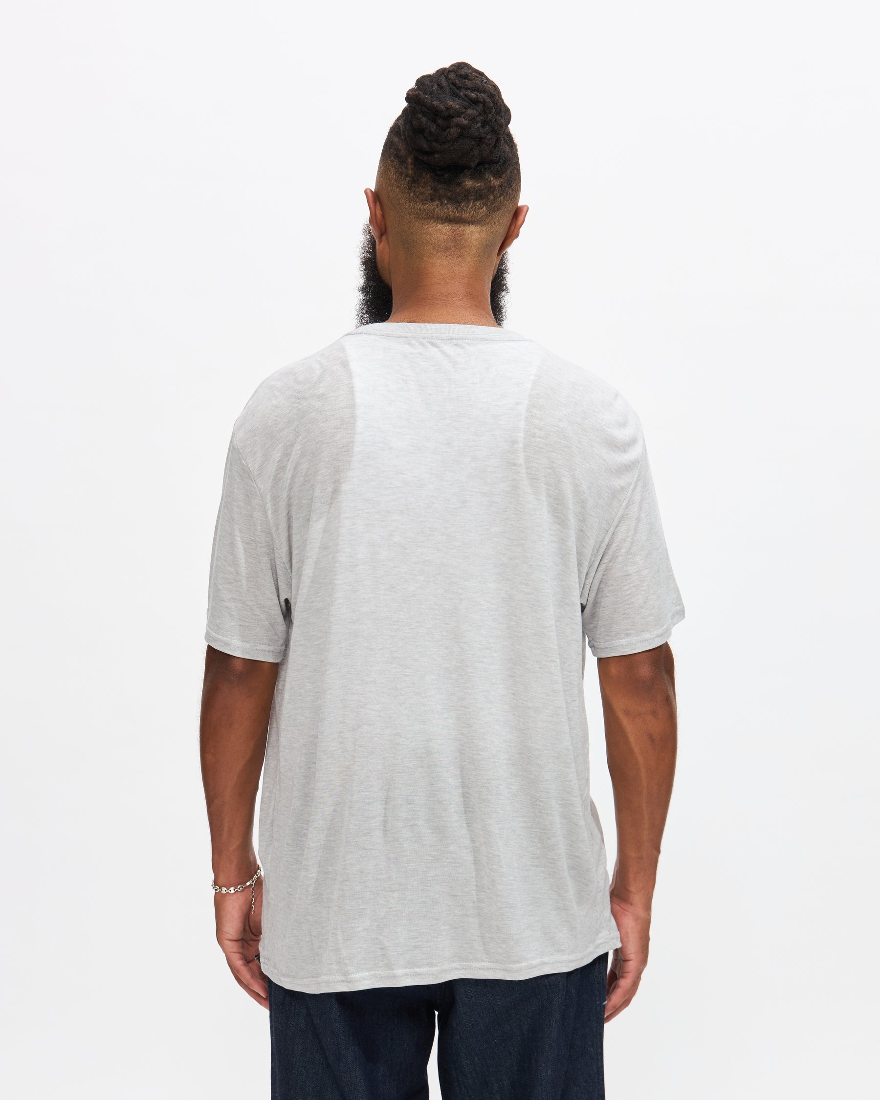 Merino Jersey Standard SS Tee in Heather