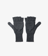 Mitten in Charcoal Wool