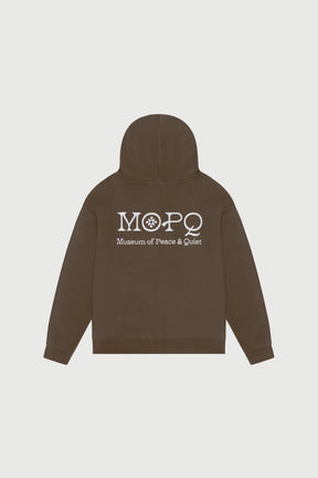 Southwest Zip-Up Hoodie in Brown