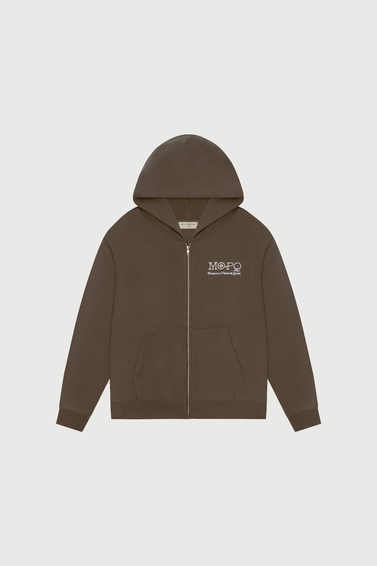 Southwest Zip-Up Hoodie in Brown