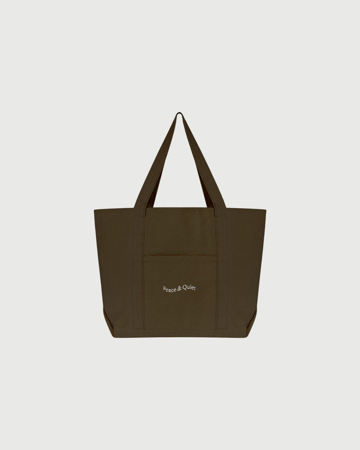 Wordmark Boat Tote in Green