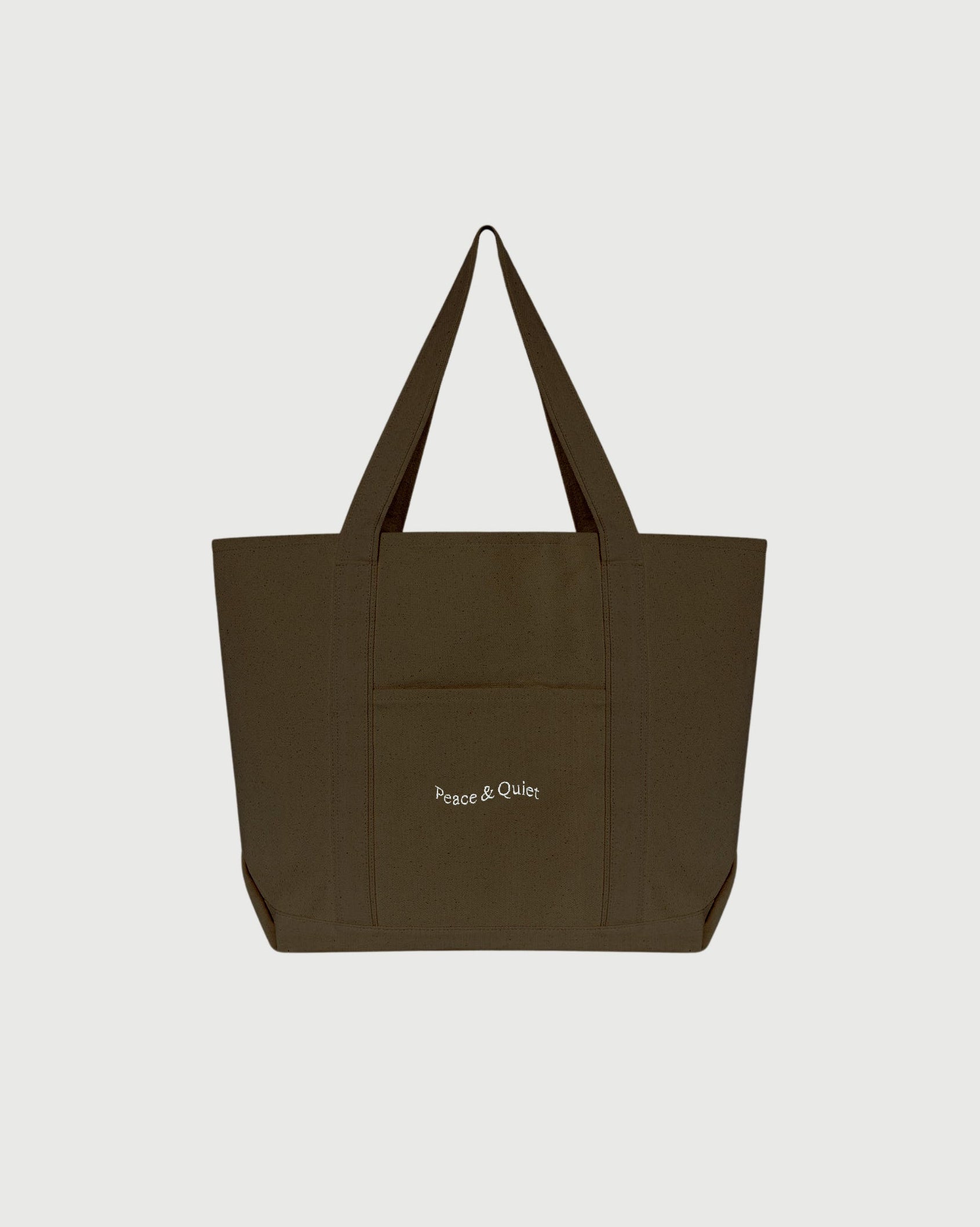Wordmark Boat Tote in Green