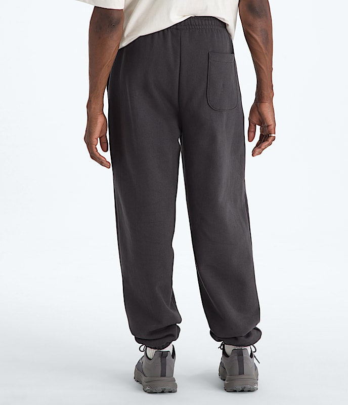 TNF Red Box Sweatpants in Obsidian