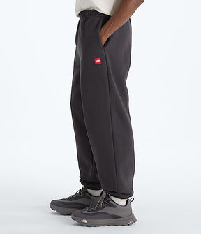 TNF Red Box Sweatpants in Obsidian