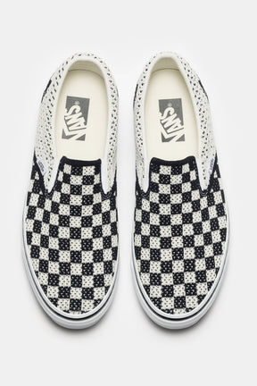 LX Classic Slip On EK in Checkerboard Black / White
