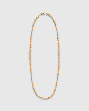 3mm Rope Chain in 18k Gold Fill