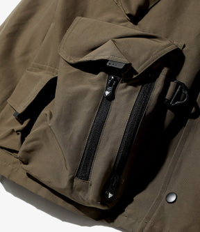 Tenkara Trout Parka in Olive C/N Grosgrain