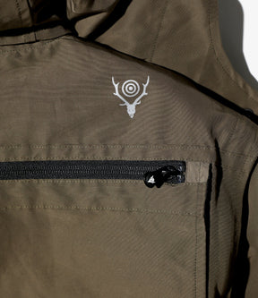 Tenkara Trout Parka in Olive C/N Grosgrain