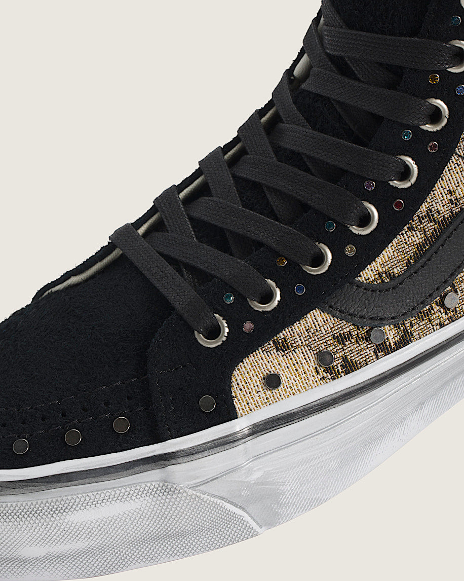 LX SK8-Hi Reissue 38 Floral Rivets in Black