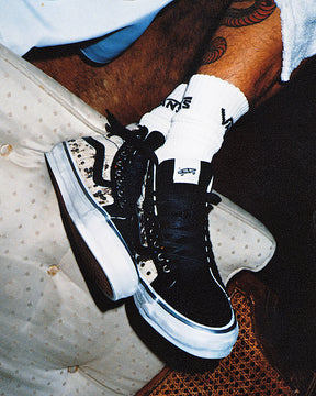 LX SK8-Hi Reissue 38 Floral Rivets in Black
