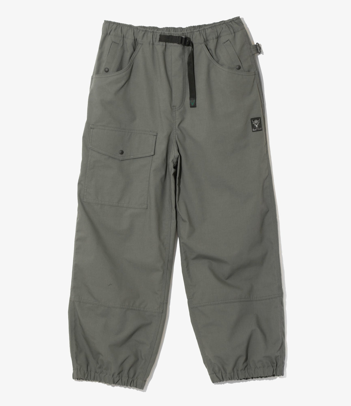 Belted Utility Pant C/MO Ripstop in Grey