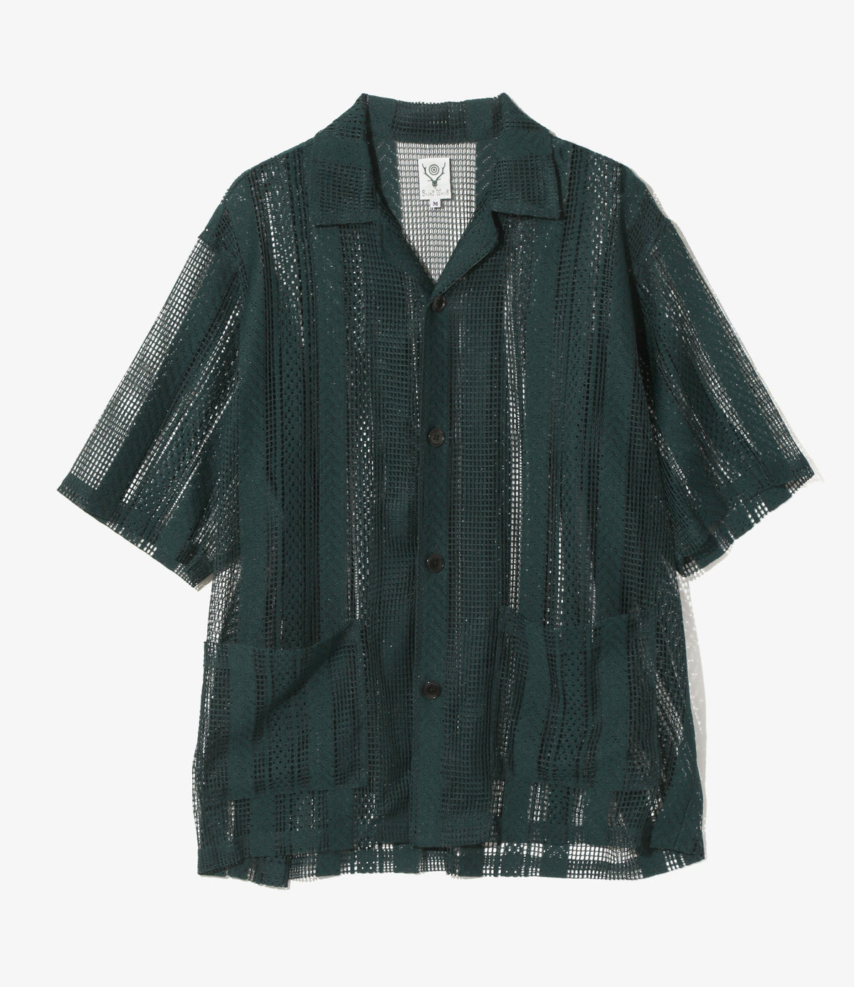 Cabana Shirt Poly Lace in Green