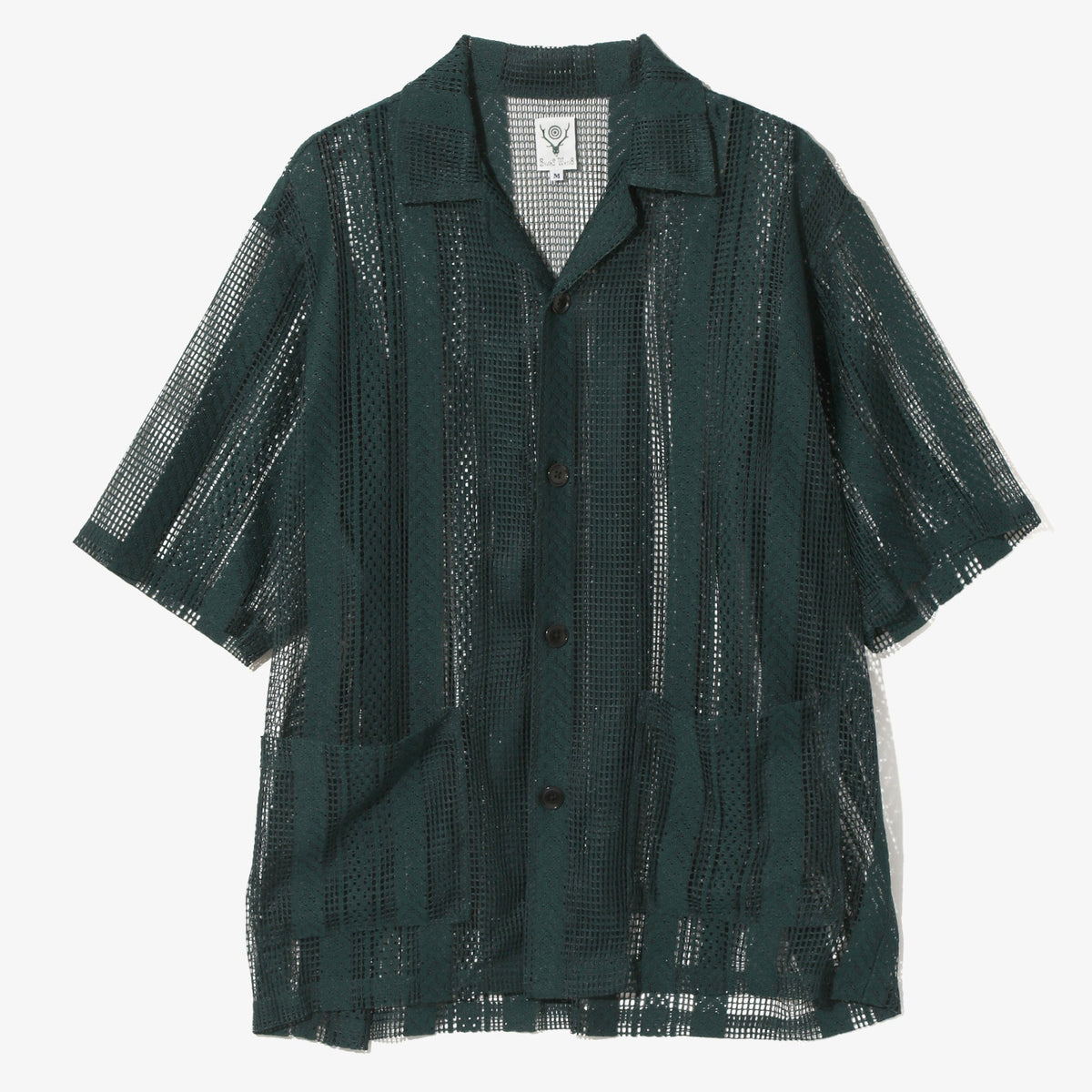 トップス South2 West8 Cavana Shirt Poly Lace South2 West8 Cabana Shirt Poly Lace in Green