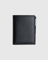 Inside Check Bifold Wallet in Black