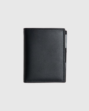 Inside Check Bifold Wallet in Black