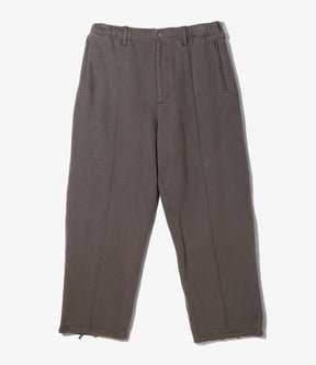 Knit Leisure Pant in Graphite 12oz Cotton Fleece