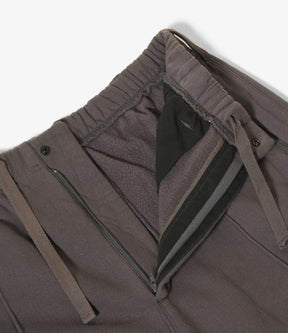 Knit Leisure Pant in Graphite 12oz Cotton Fleece