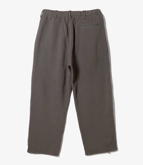 Knit Leisure Pant in Graphite 12oz Cotton Fleece