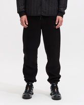 Rains Yermo Fleece Pants Regular in Black Homme Essentials