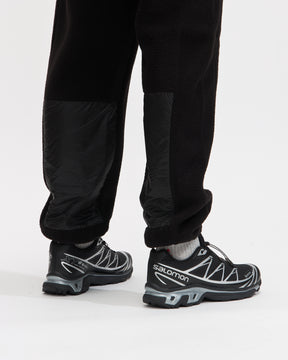 Rains Yermo Fleece Pants Regular in Black Homme Essentials