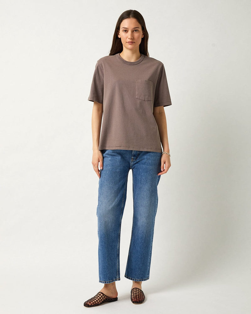 Garment Dye Tee in Smoke