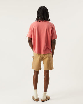 Garment Dye Tee in Red