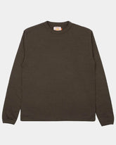 Makaha LS T-Shirt in Black Olive