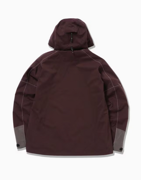 Pertex Shield Rain Jacket in Bordeaux