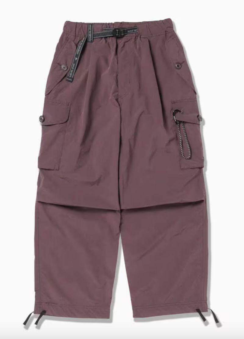Oversized Cargo Pants in Brown