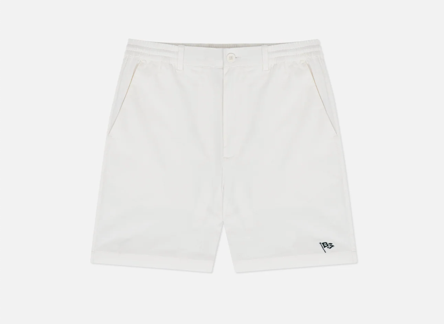 Pennant Chino Shorts in Beige