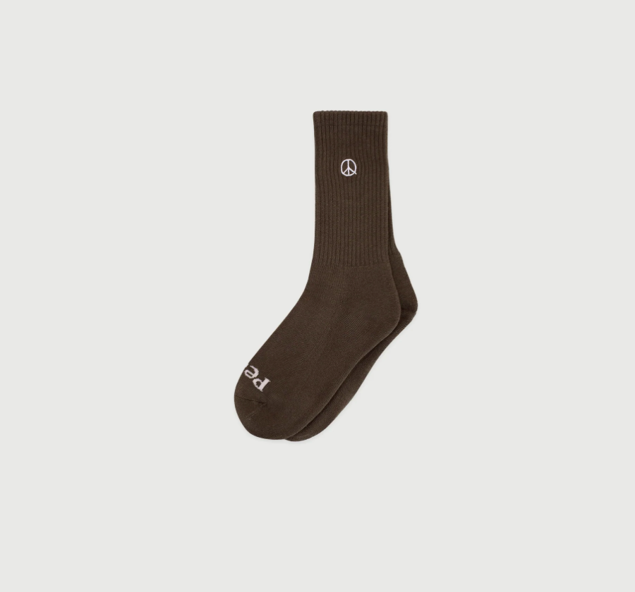 Icon Socks in Brown