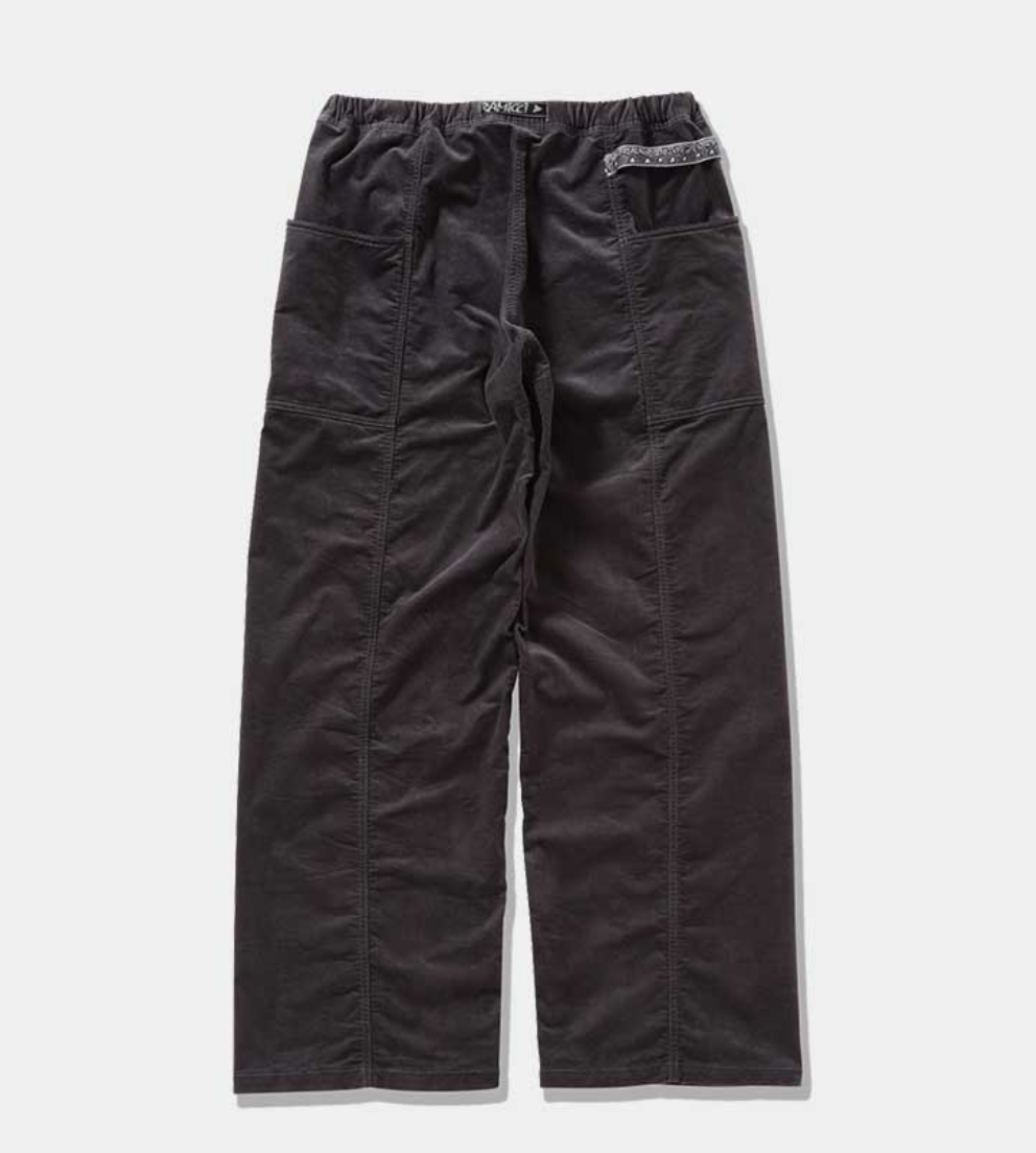 Gramicci andWander JQ Tape Corduroy Gadget Pant in Black