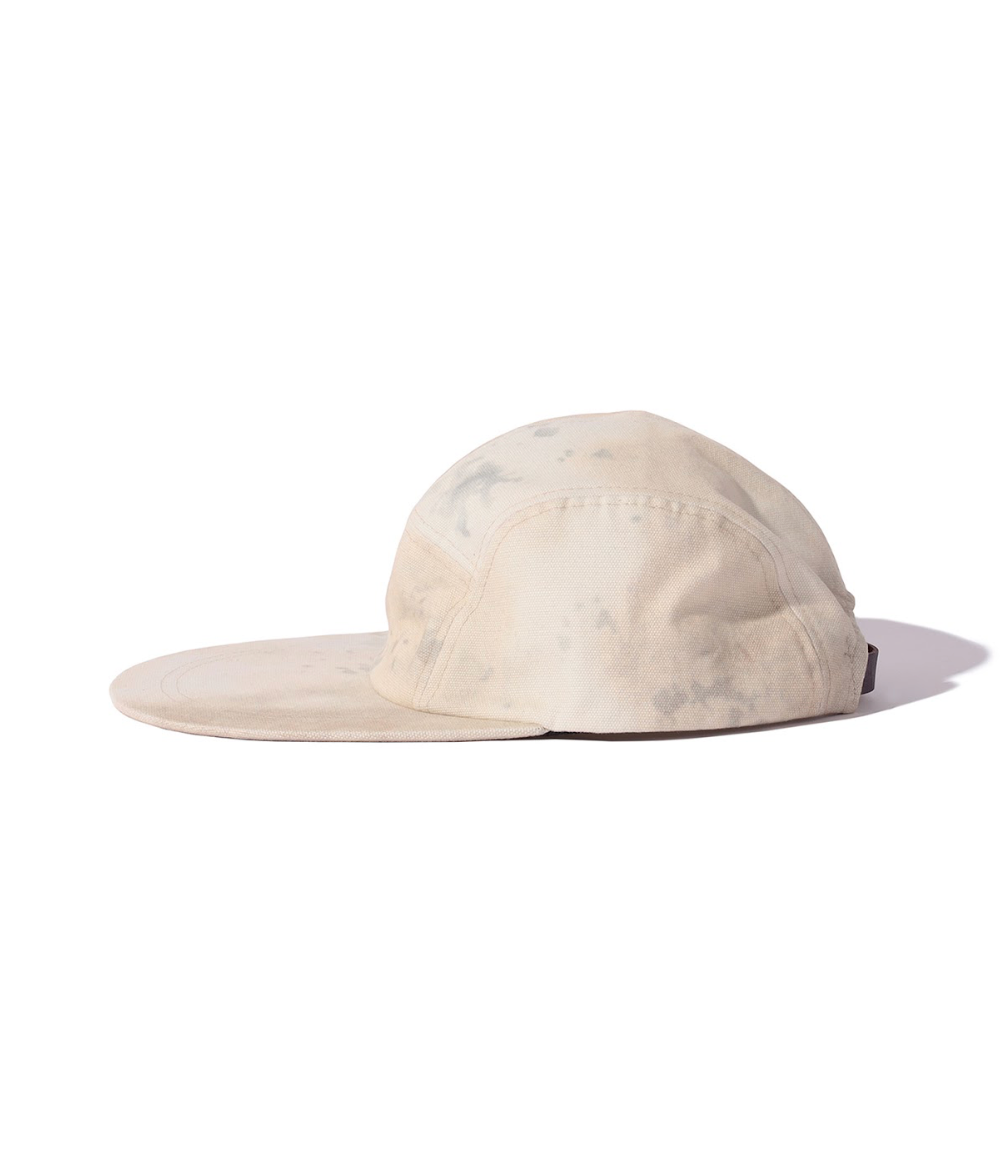 5 Panel Long Brim Hat in Cement